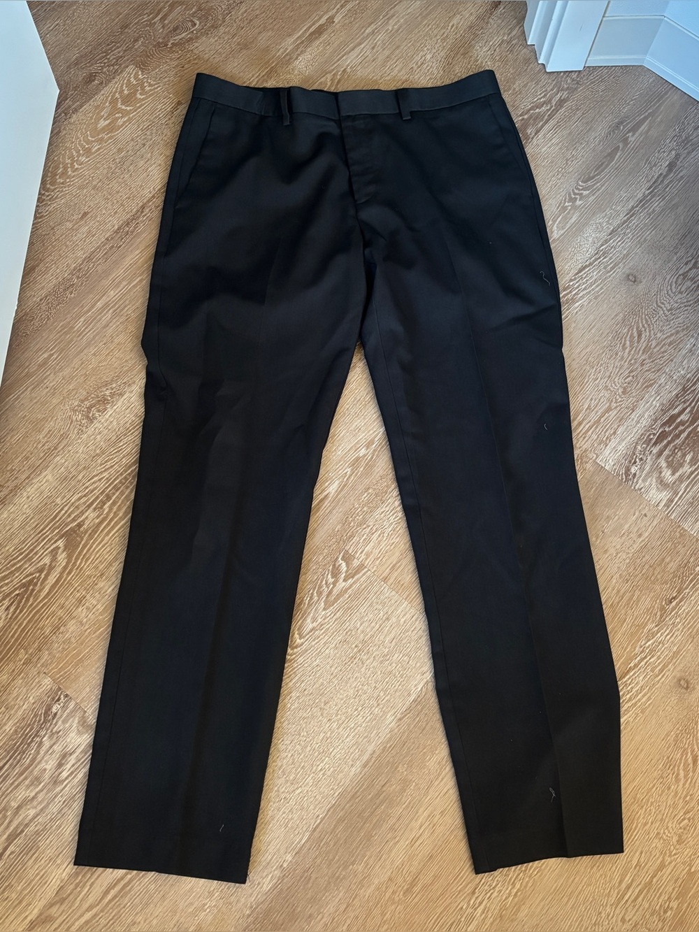 36x32 Perry Ellis Black Suit Pant Modern Fit